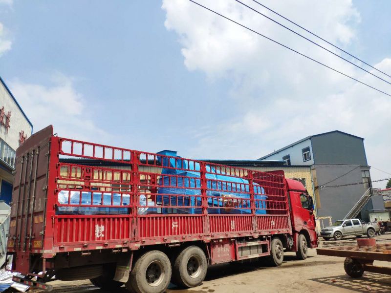 石家莊的王經理訂購的新斯曼振動篩六臺已發貨