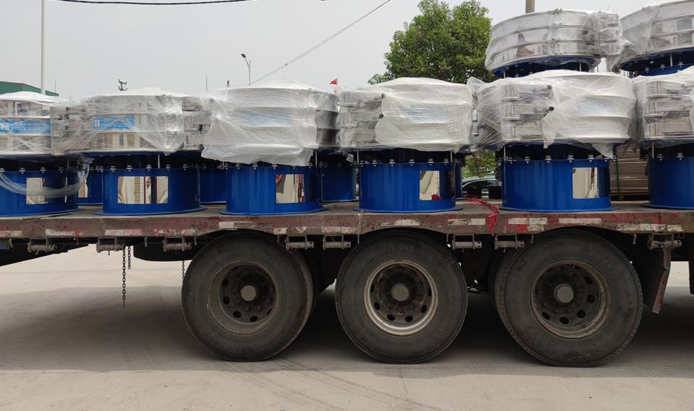 福建某杉超聲波發(fā)貨，38臺(tái)1200-2s不銹鋼防爆超聲波振動(dòng)篩