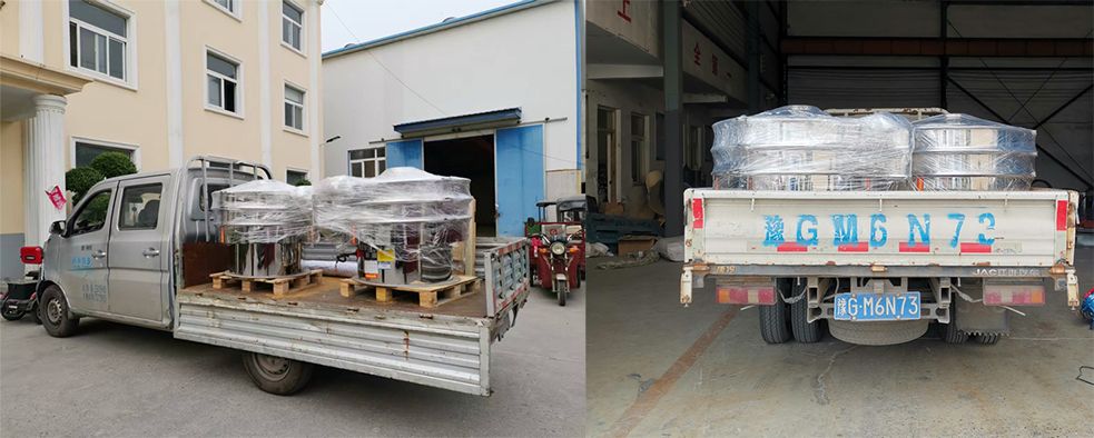 4臺1米旋振篩發貨