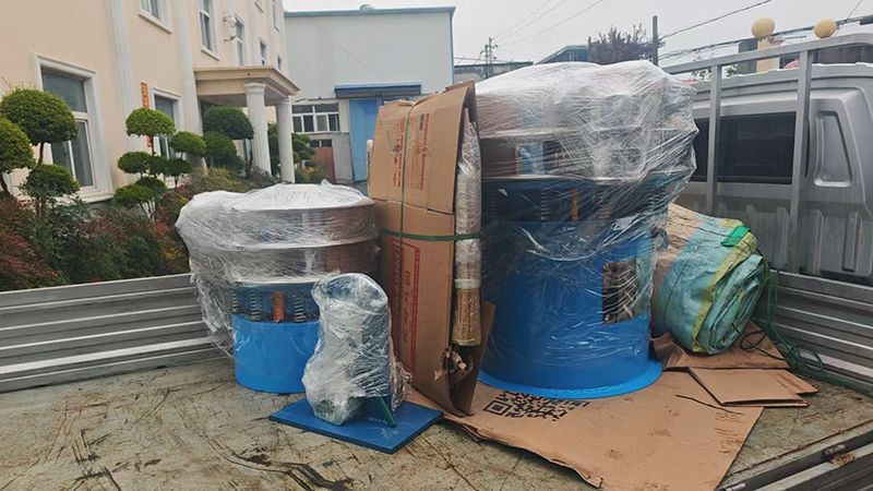 600超聲波篩、1000旋振篩、網(wǎng)架膠條等配件發(fā)貨